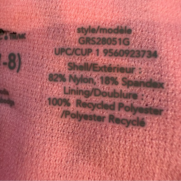 George Girls' Floral Swim Set - Pink and Navy, Size M (7-8) - Picture 8 of 8